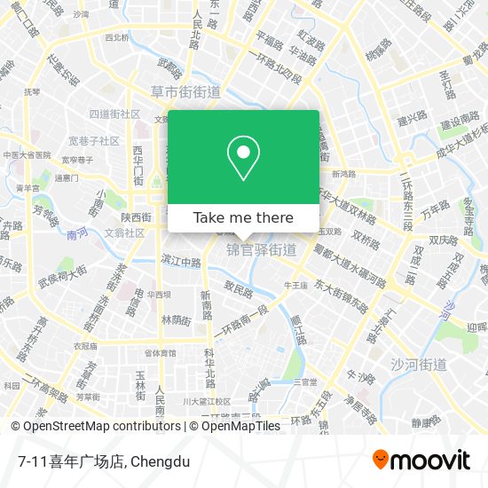 7-11喜年广场店 map