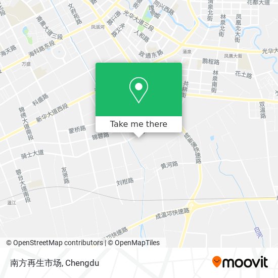 南方再生市场 map