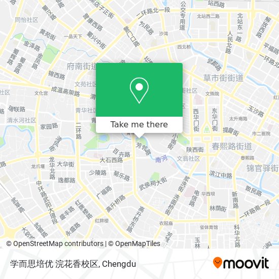 学而思培优 浣花香校区 map