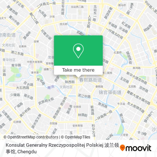 Konsulat Generalny Rzeczypospolitej Polskiej 波兰领事馆 map