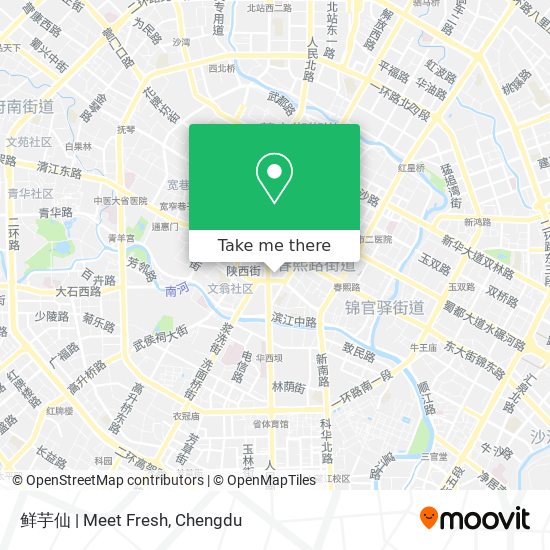 鲜芋仙 | Meet Fresh map