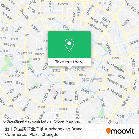 新中兴品牌商业广场  Xinzhongxing Brand Commercial Plaza map