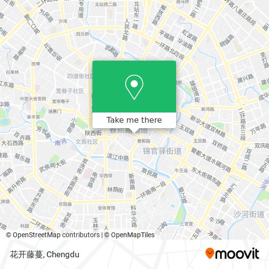 花开藤蔓 map