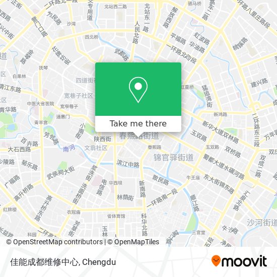佳能成都维修中心 map