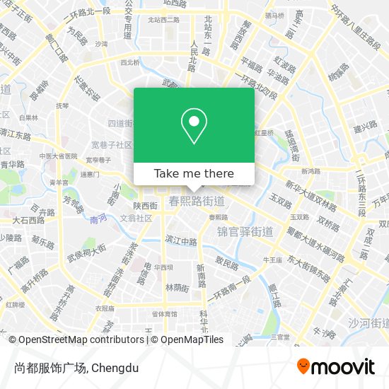 尚都服饰广场 map