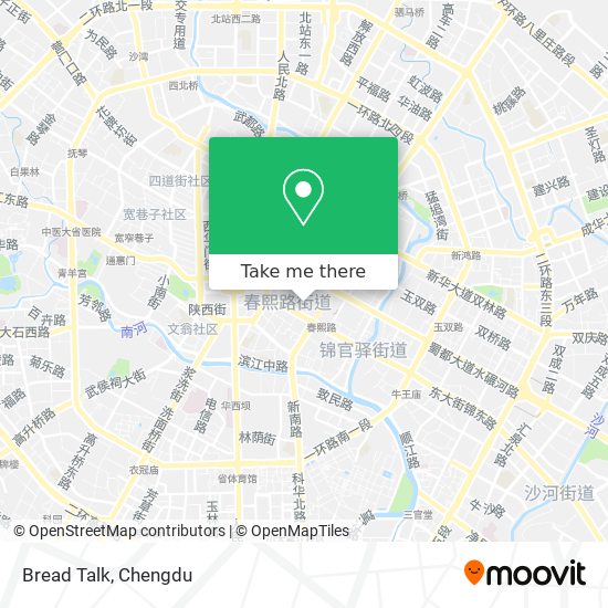 Bread Talk map
