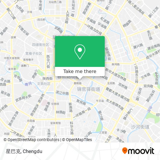 星巴克 map