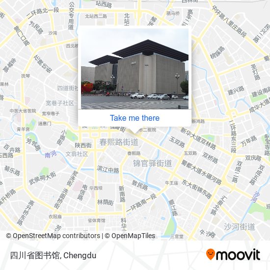 四川省图书馆 map