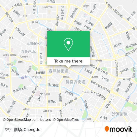 锦江剧场 map