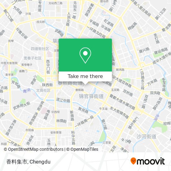 香料集市 map