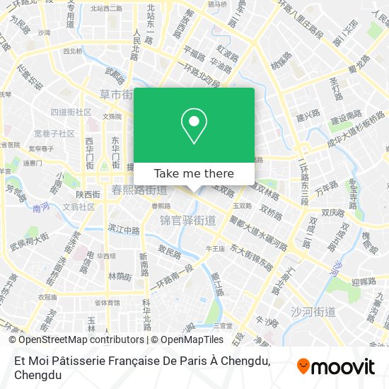 Et Moi Pâtisserie Française De Paris À Chengdu map