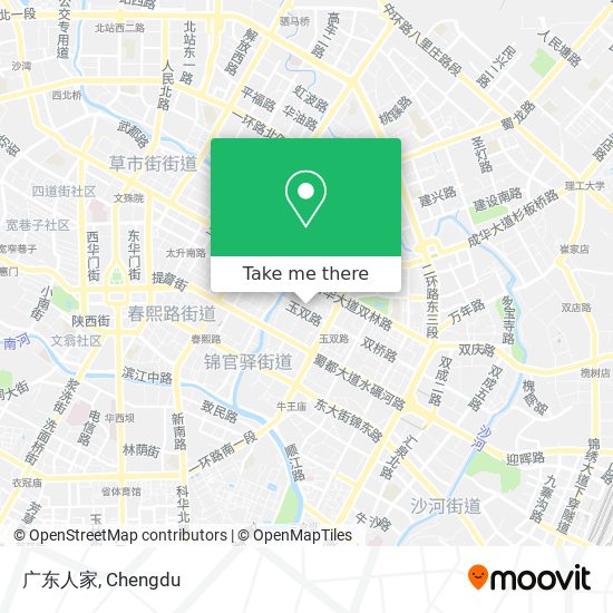 广东人家 map