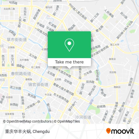 重庆华丰火锅 map