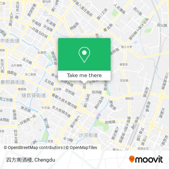 四方阁酒楼 map