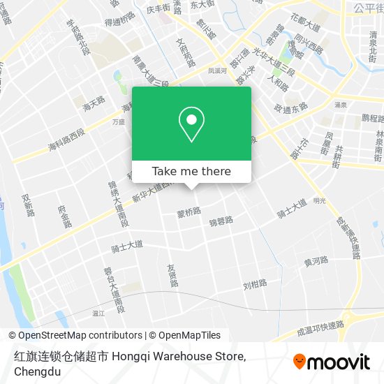 红旗连锁仓储超市 Hongqi Warehouse Store map