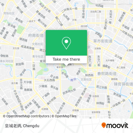 皇城老媽 map