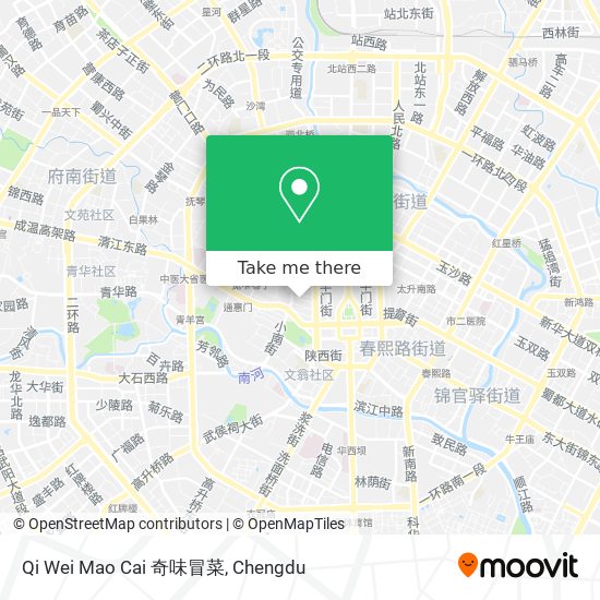 Qi Wei Mao Cai 奇味冒菜 map