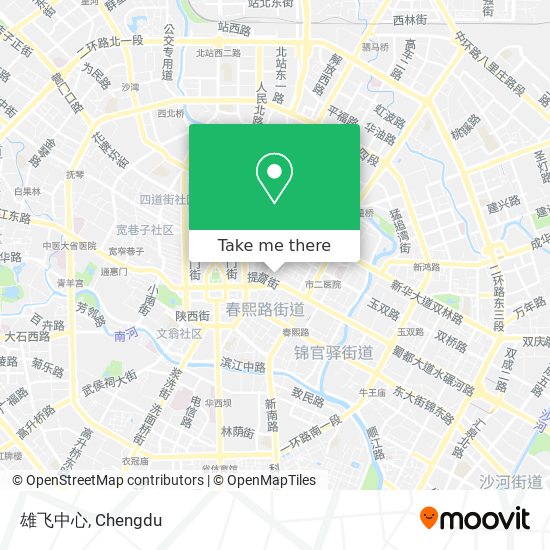 雄飞中心 map