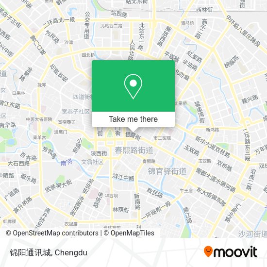 锦阳通讯城 map