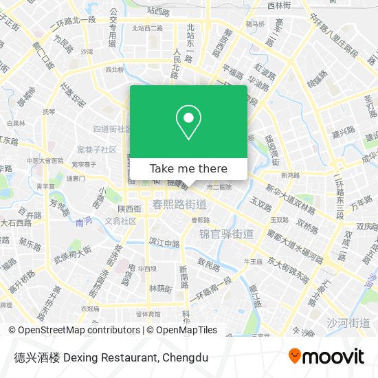 德兴酒楼 Dexing Restaurant map