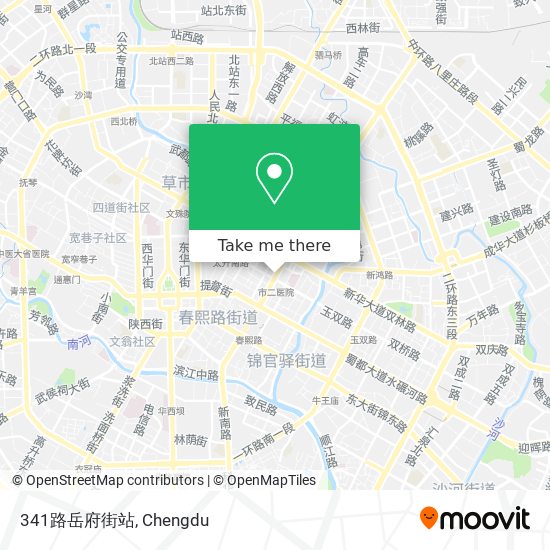 341路岳府街站 map