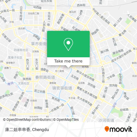 康二姐串串香 map