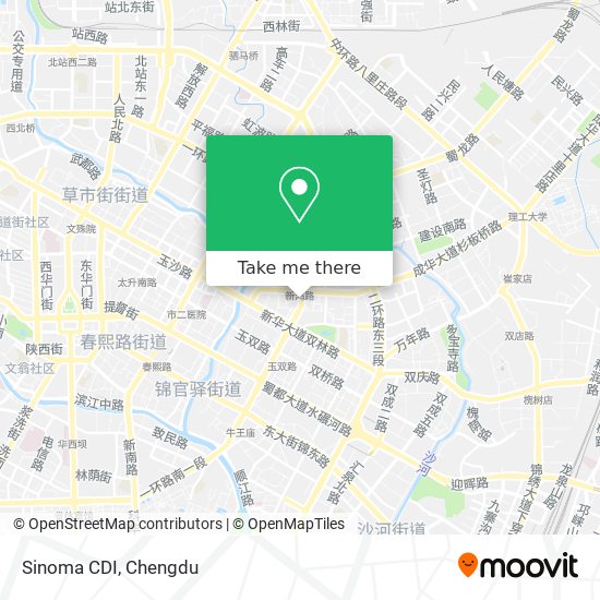 Sinoma CDI map