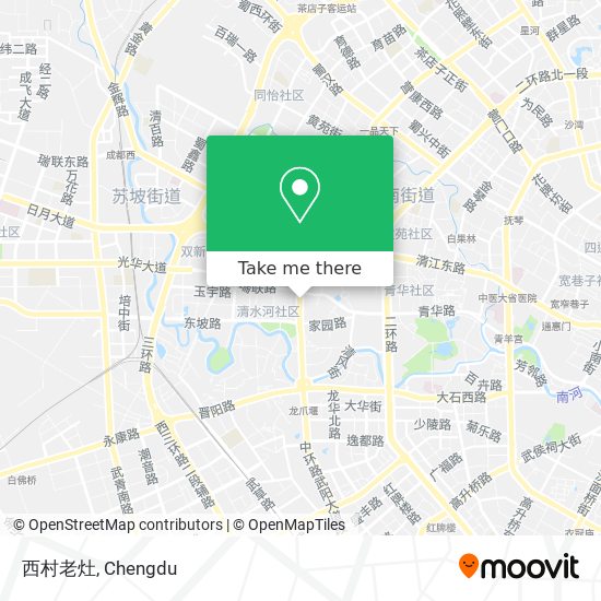 西村老灶 map