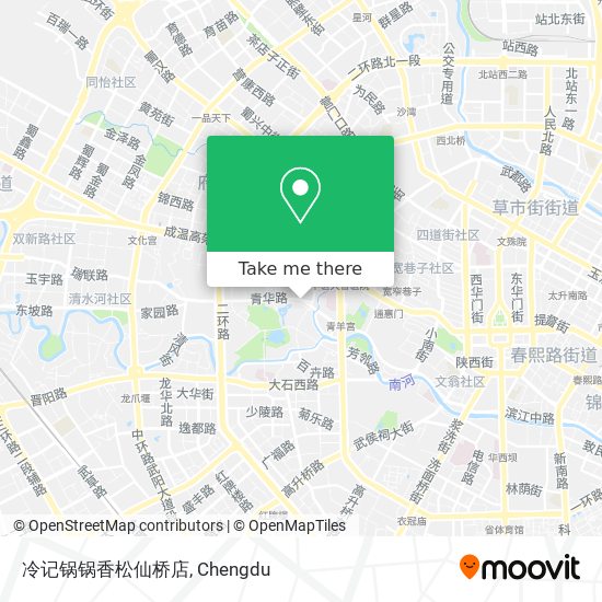 冷记锅锅香松仙桥店 map