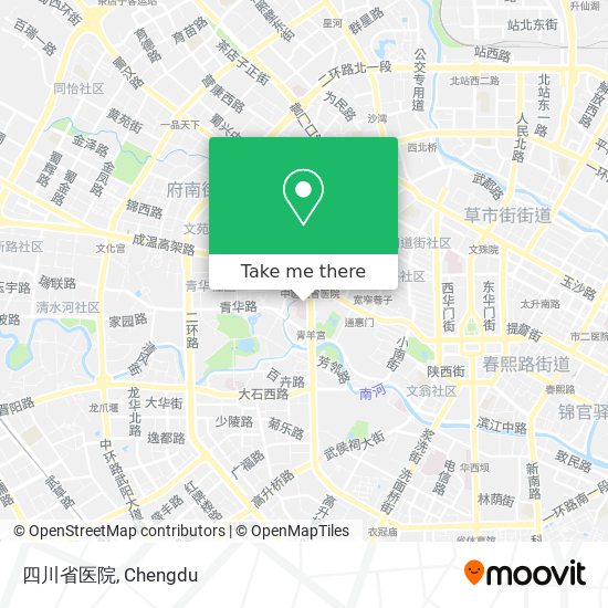 四川省医院 map