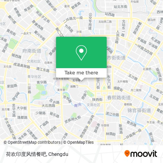 荷欢印度风情餐吧 map