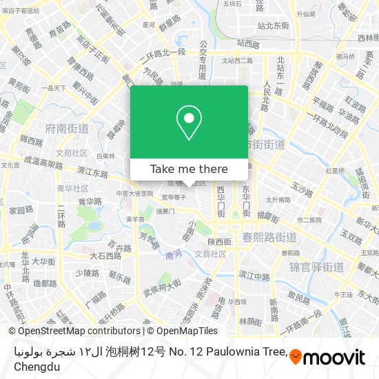ال١٢ شجرة بولونيا 泡桐树12号 No. 12 Paulownia Tree map