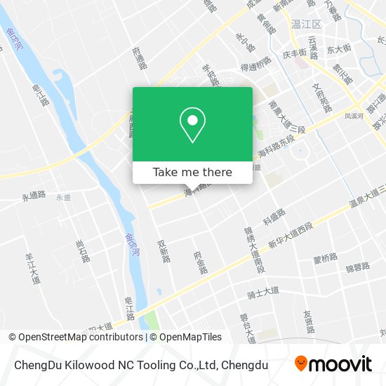 ChengDu Kilowood NC Tooling Co.,Ltd map