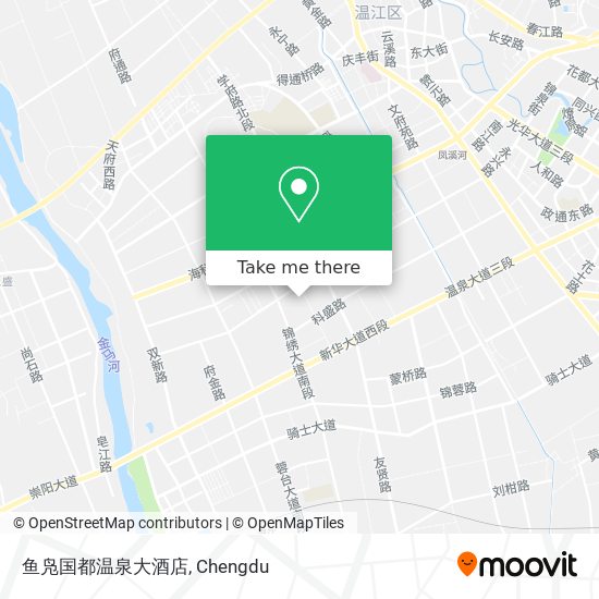 鱼凫国都温泉大酒店 map