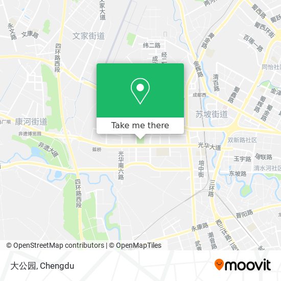 大公园 map