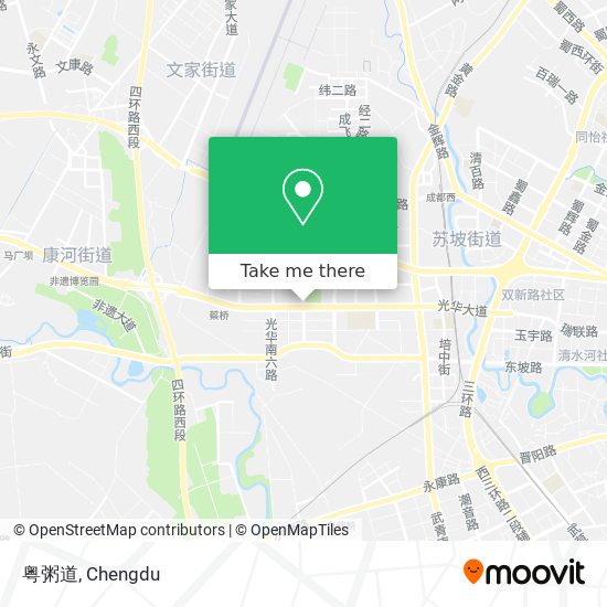 粤粥道 map