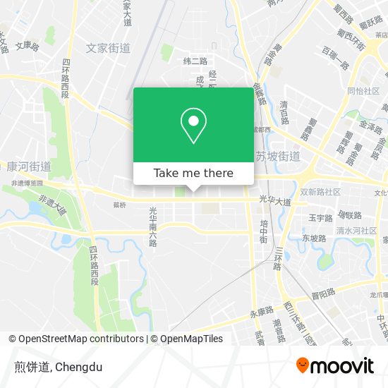 煎饼道 map
