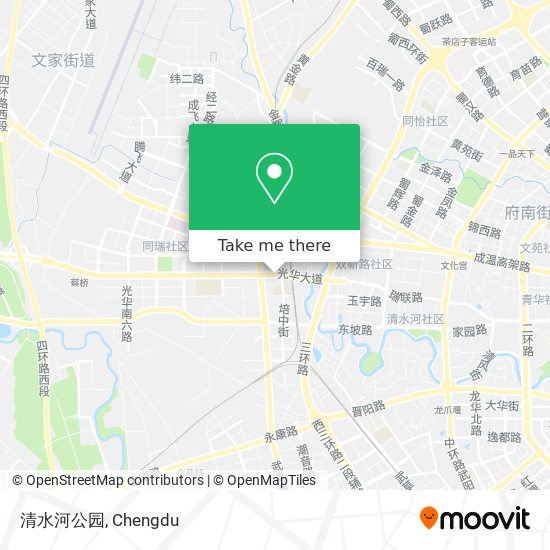 清水河公园 map