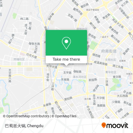 巴蜀崽火锅 map