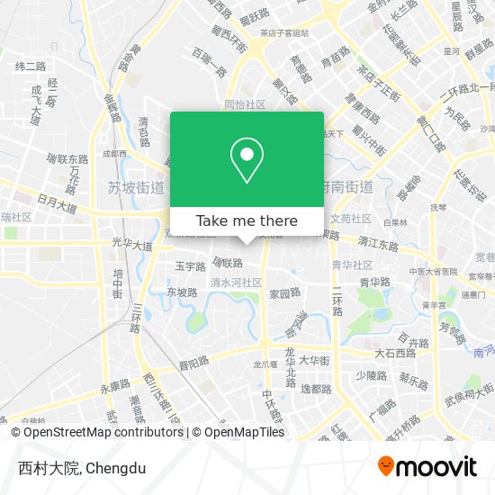 西村大院 map