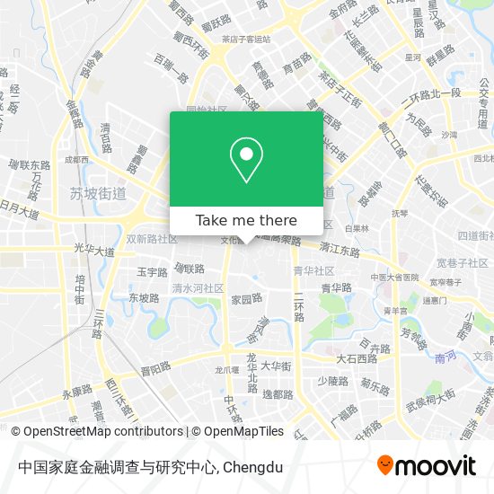 中国家庭金融调查与研究中心 map
