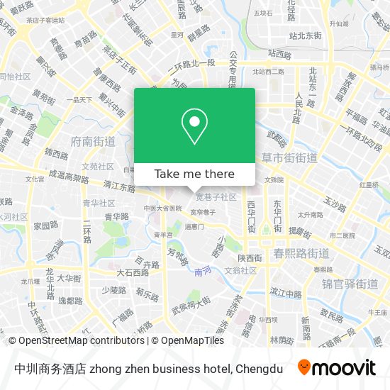 中圳商务酒店 zhong zhen business hotel map
