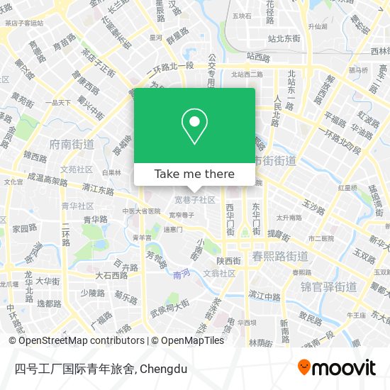 四号工厂国际青年旅舍 map