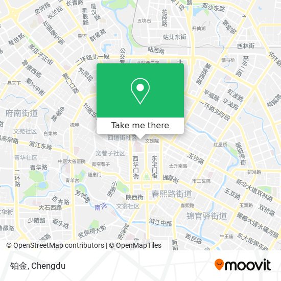 铂金 map