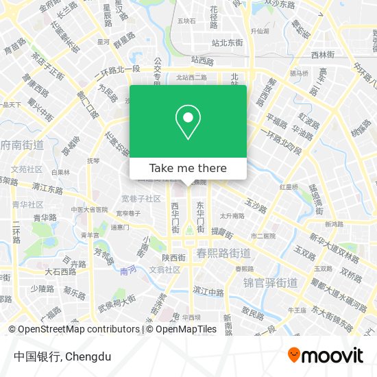 中国银行 map