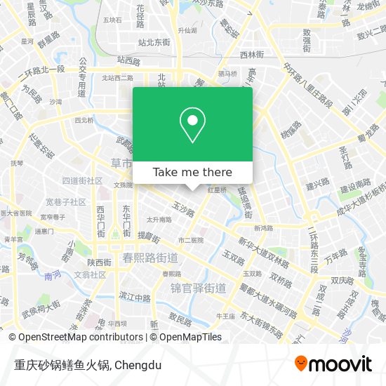 重庆砂锅鳝鱼火锅 map