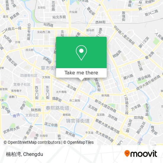 楠柏湾 map