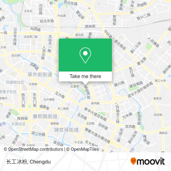 长工冰粉 map