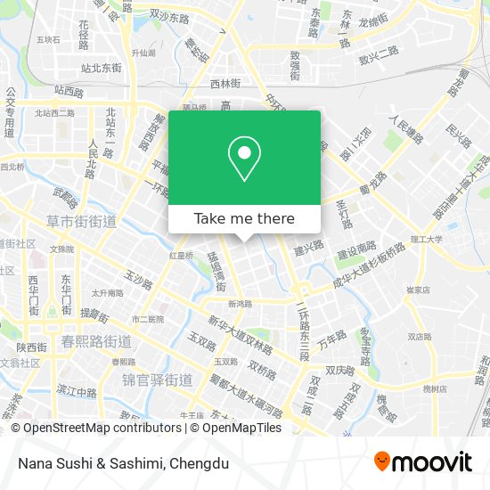 Nana Sushi & Sashimi map