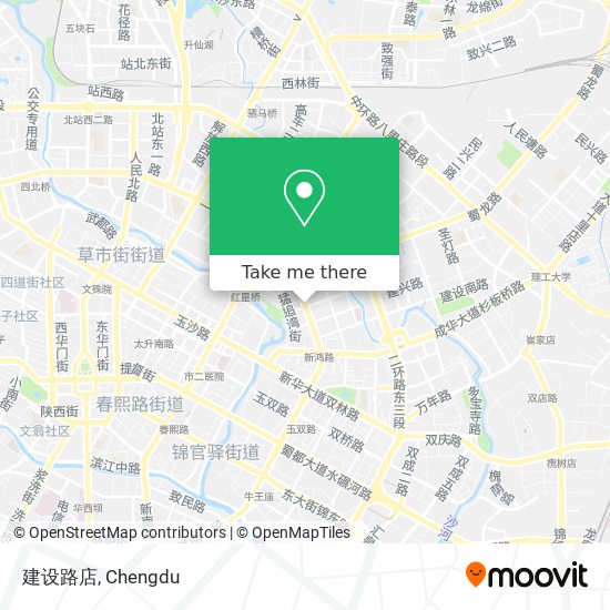 建设路店 map